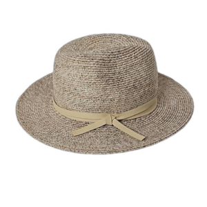 Sonoma Poly Straw Tweed Fedora One Size